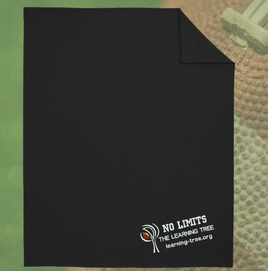 NO LIMITS Football Logo Stadium Blanket